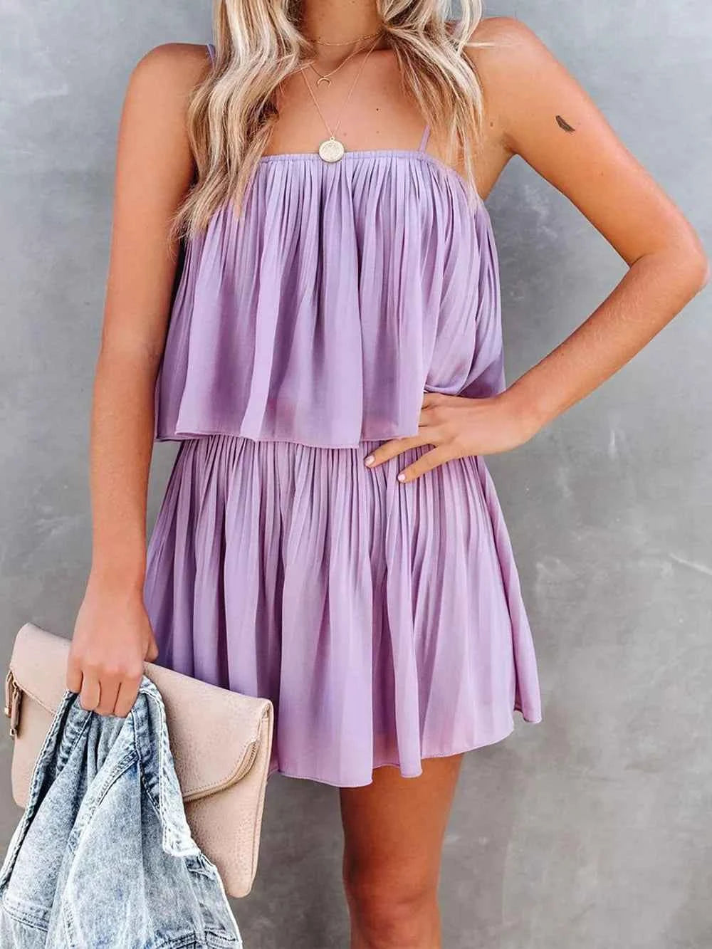 Flounce Romper
