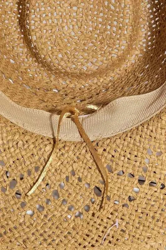 Turquoise and Shell Cowboy Hat