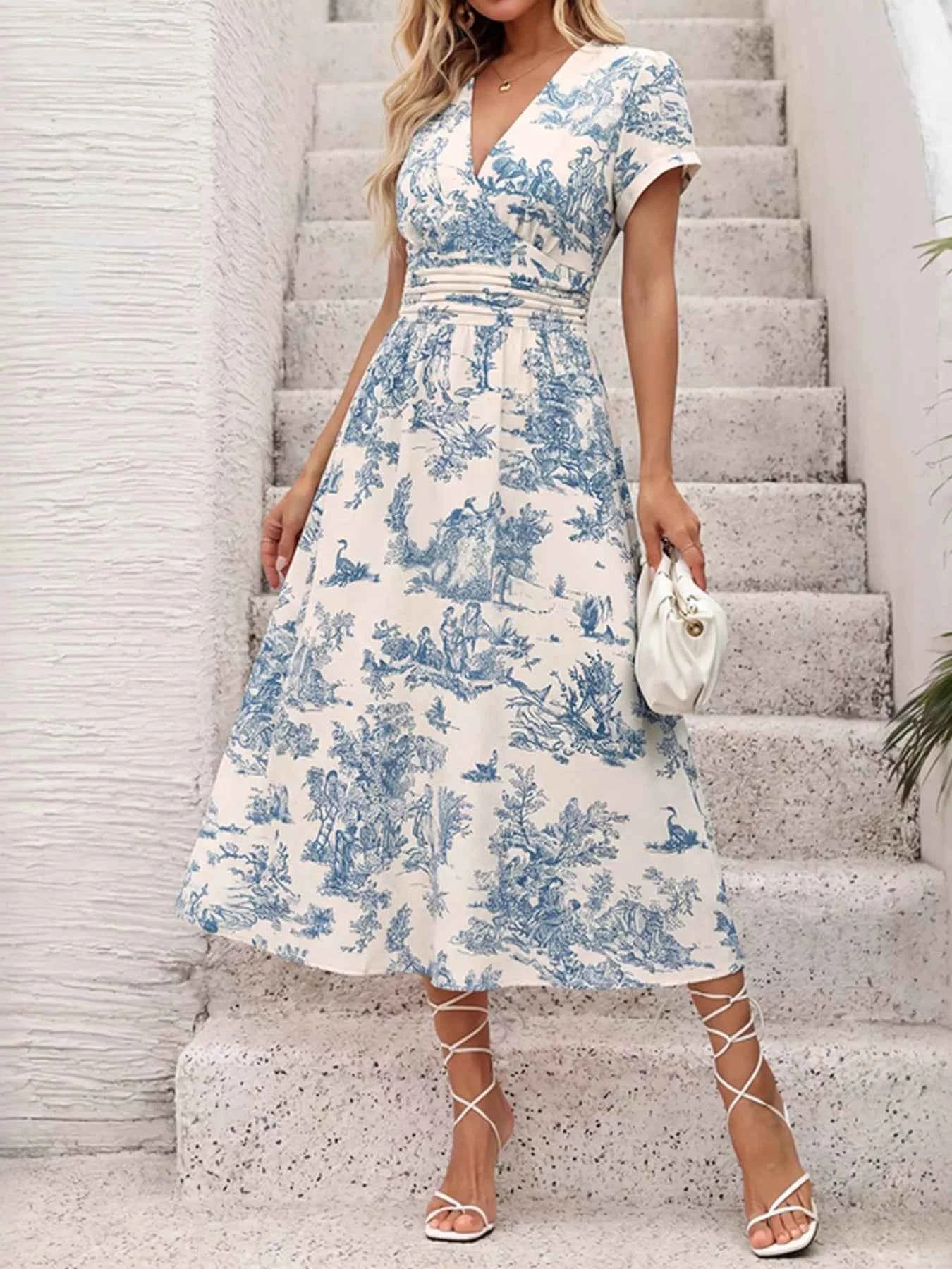 Geisha Girl Midi Dress
