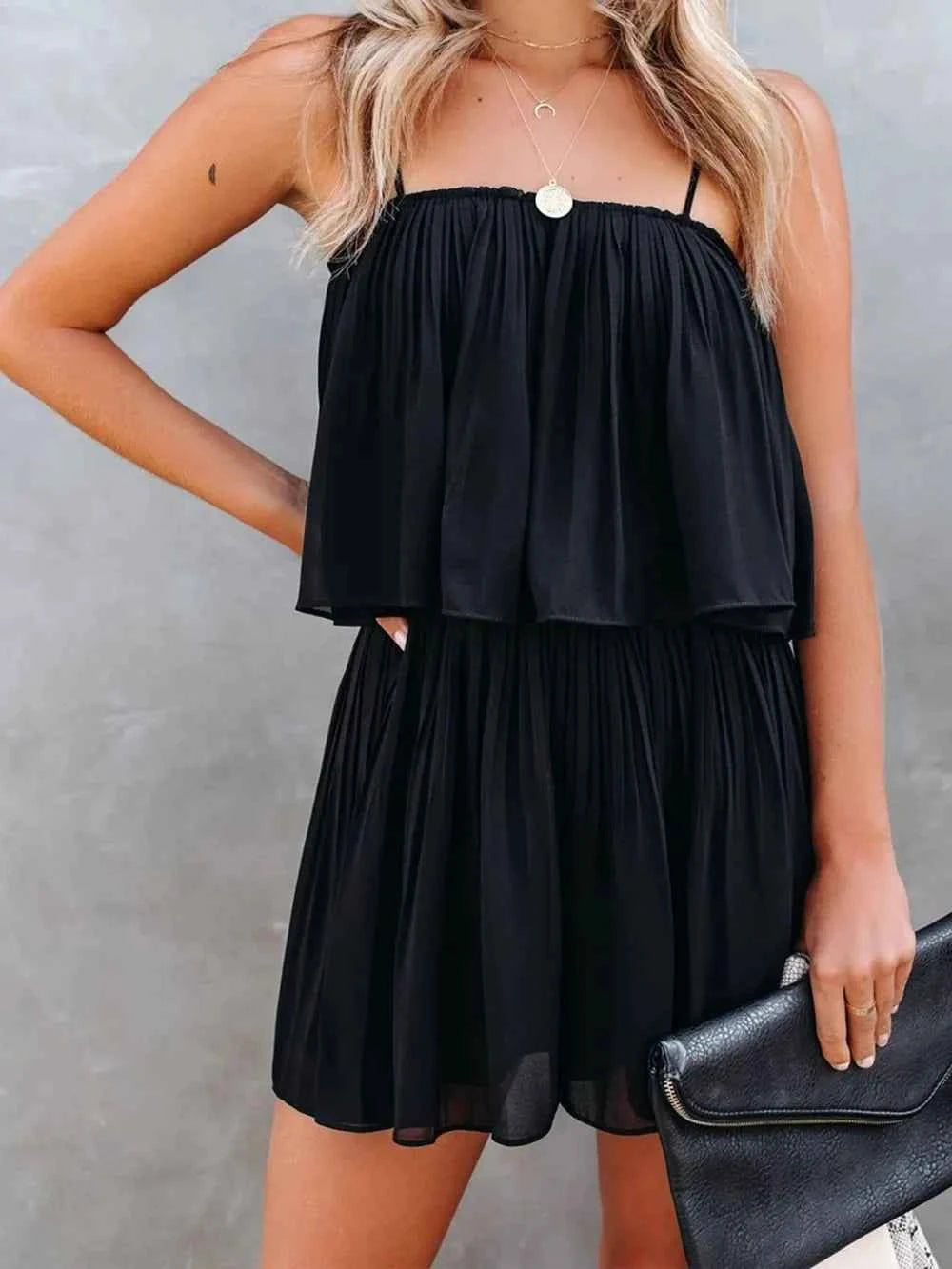 Flounce Romper