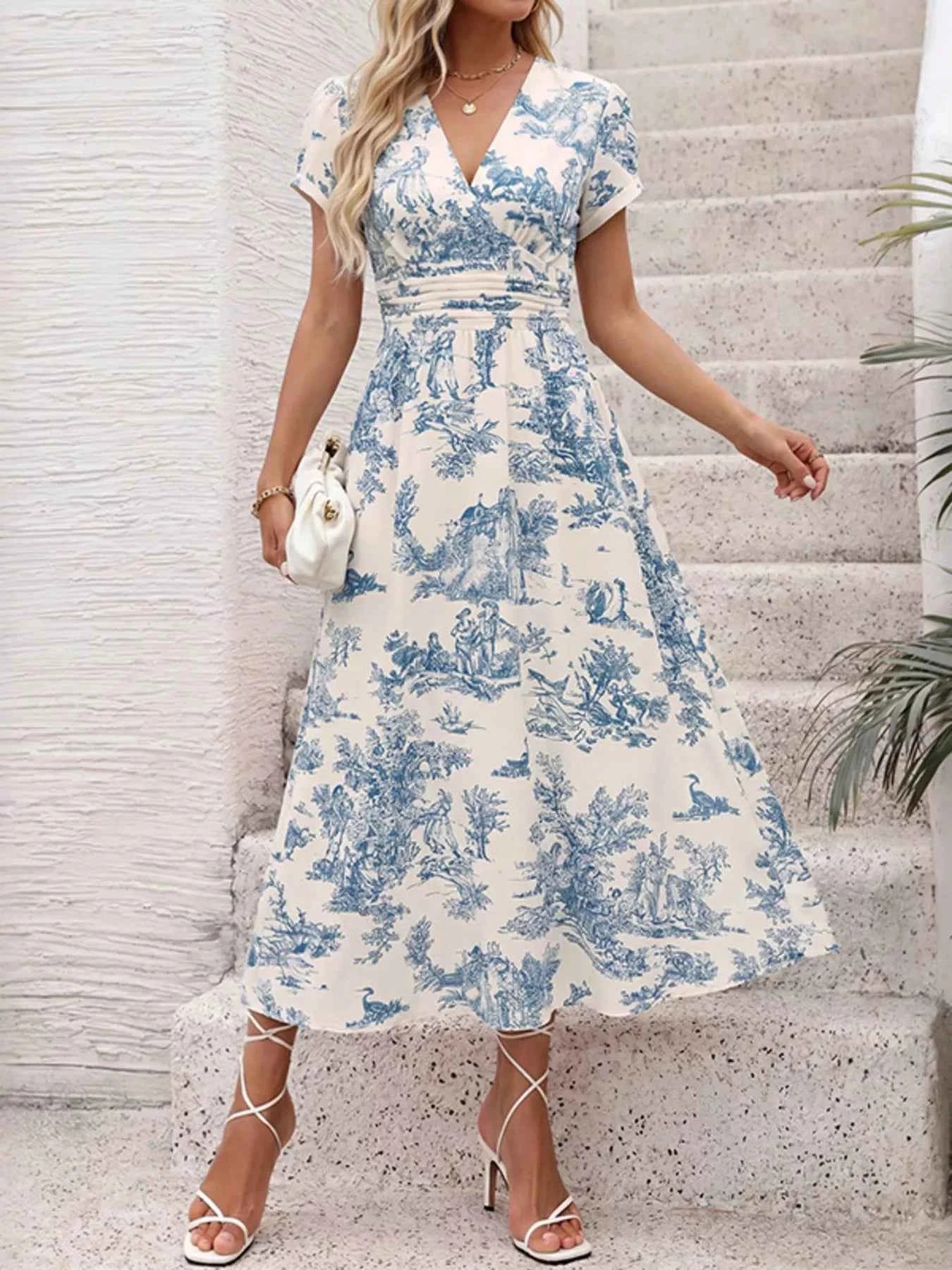 Geisha Girl Midi Dress