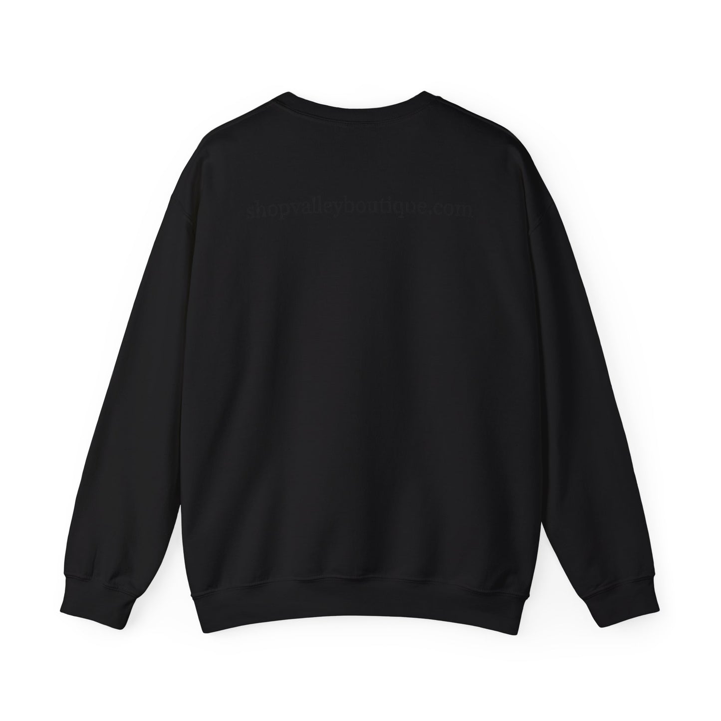 Valley Boutique Logo-Chic Crewneck Sweatshirt