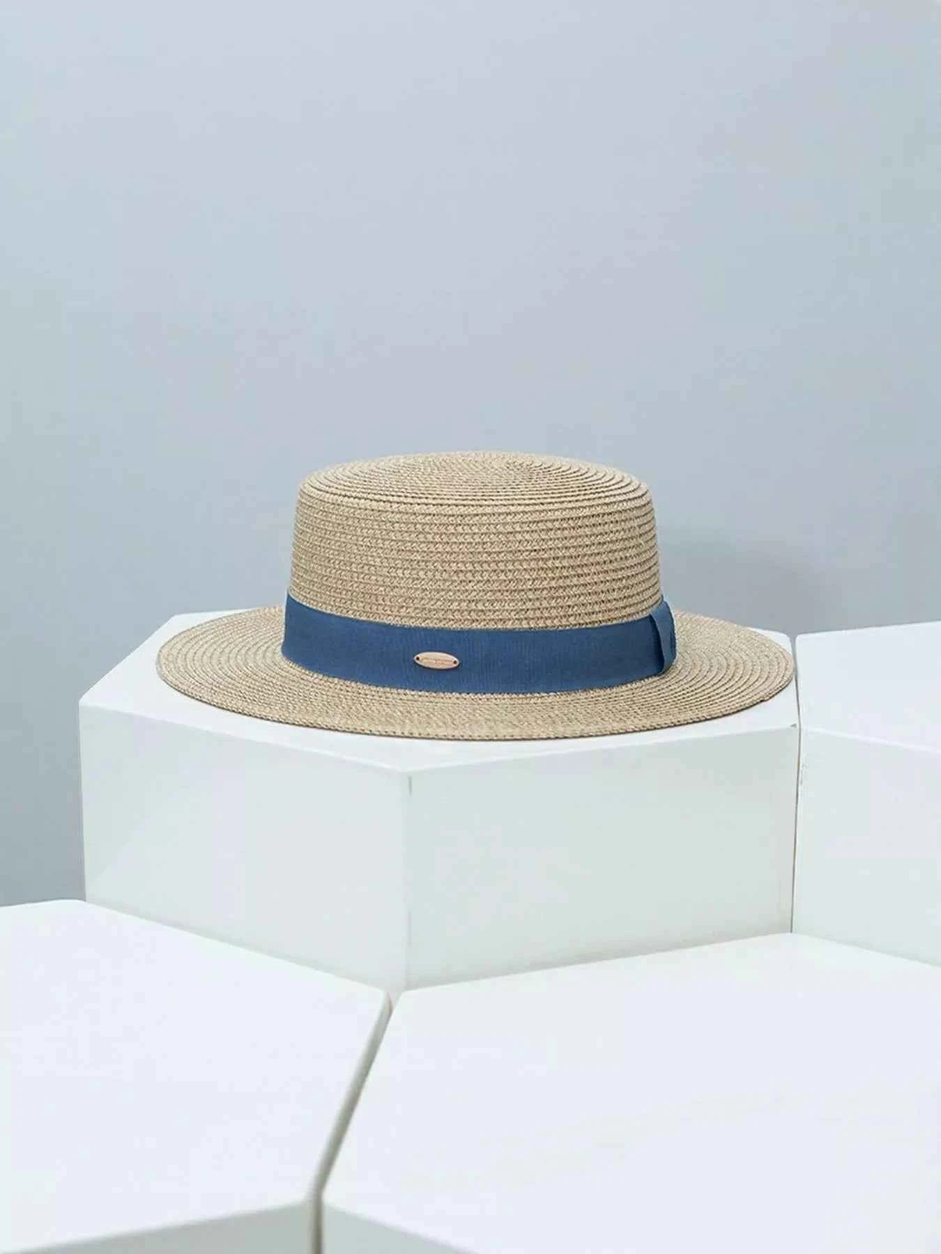 Straw Boater Hat