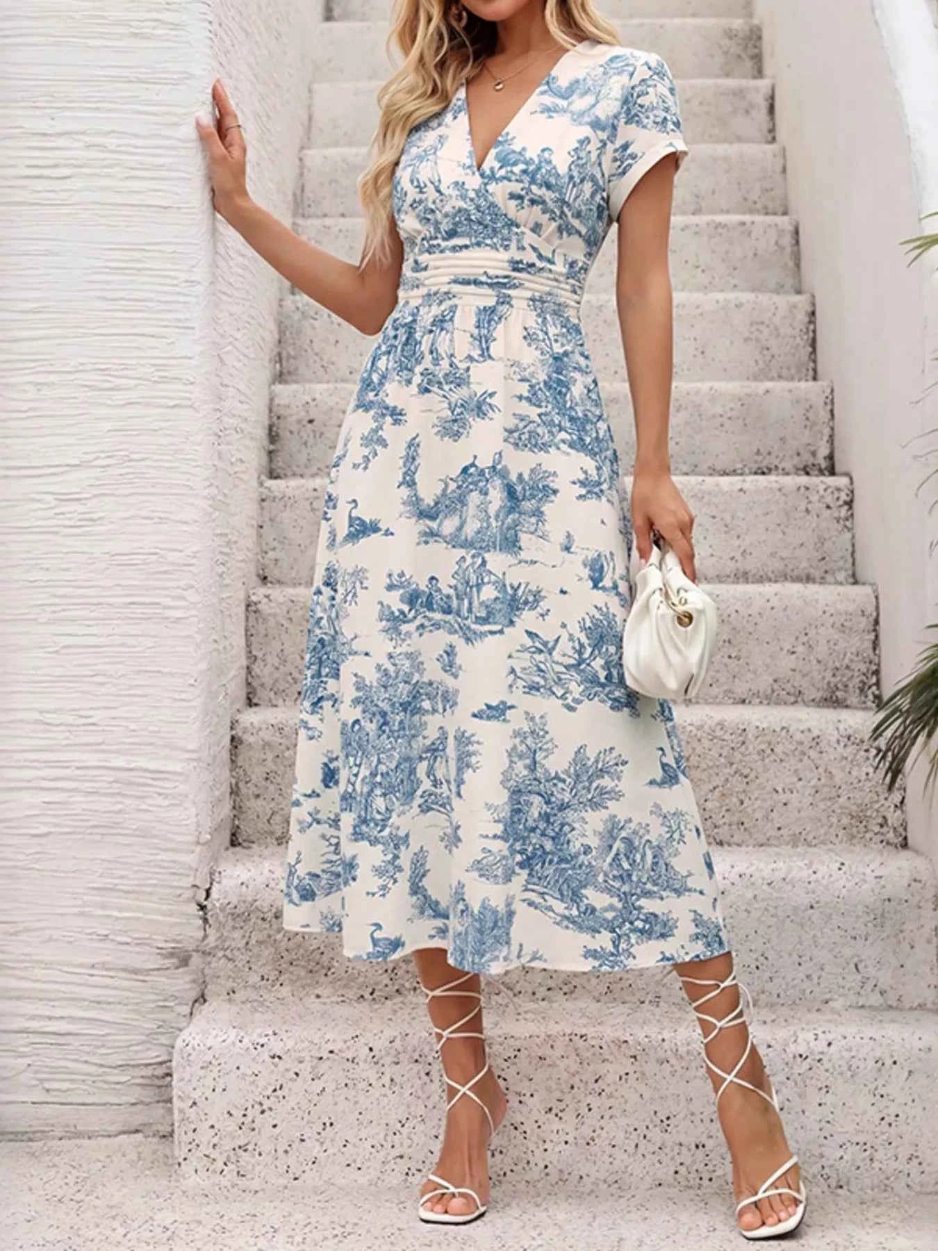 Geisha Girl Midi Dress